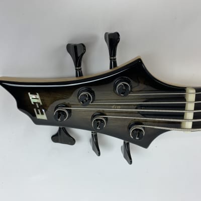 ESP E-II BTL-5 Black Natural Burst 5-String Electric Bass Guitar + Hard Case B-Stock Made in Japan image 17