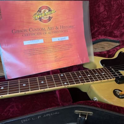 2006 Gibson Custom Arts & Historic 50s Les Paul Special single cut in TV yellow image 15