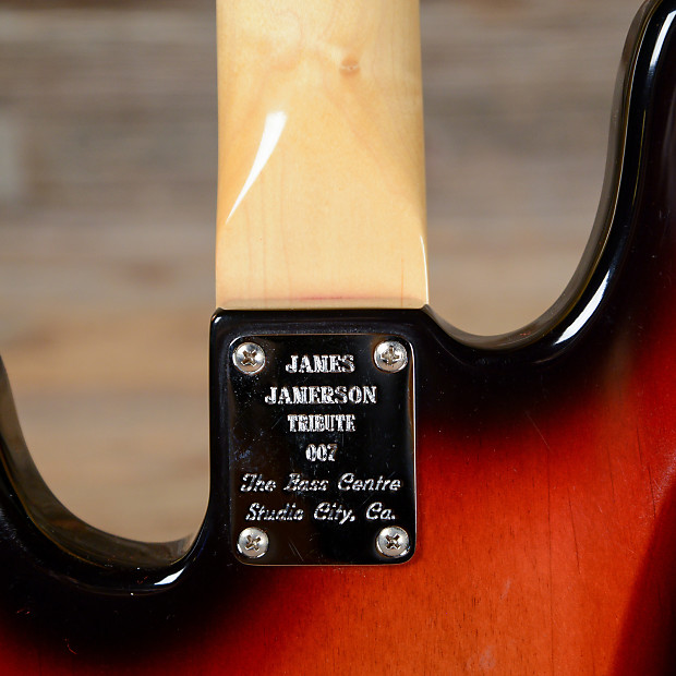 Fender Custom Shop James Jamerson Precision Bass Sunburst