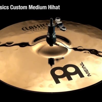 Meinl Classics Custom Medium Hi Hat Cymbals 14 image 9