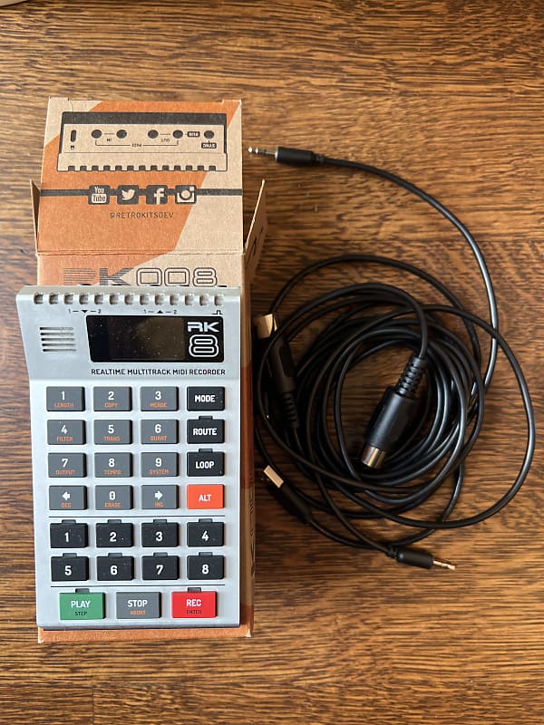 Retrokits RK008 Real Time Multitrack MIDI Recorder Reverb