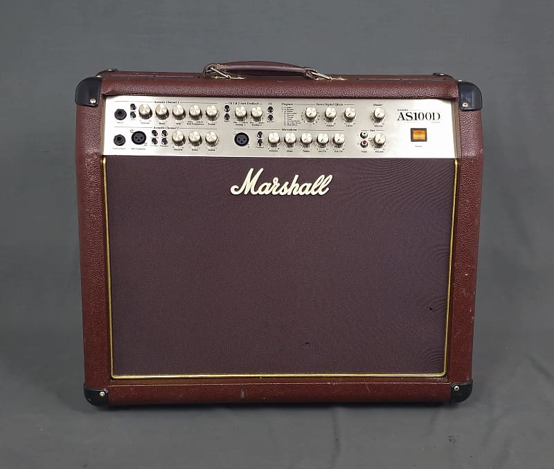Marshall Acoustic Soloist AS100D 2-Channel 100-Watt 2x8" Acoustic Guitar Combo 2000 - Present - Brown image 1