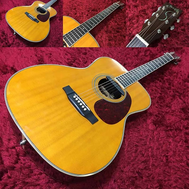 Beautiful good S.Yairi YOE 28 / N Acoustic Guitar Natural w/HC Used in  Japan Discount