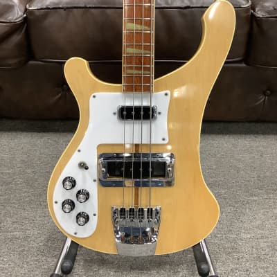 1976 Rickenbacker 4001 Bass Left Handed Maple Glo image 1
