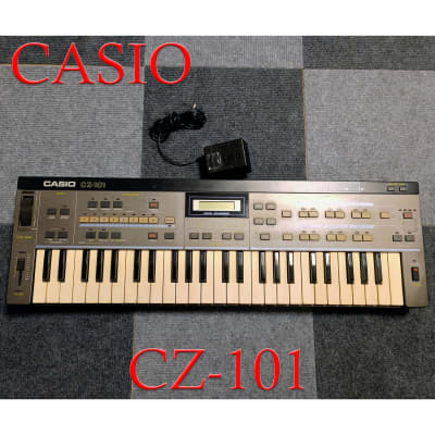 Casio CZ-101 49-Key Synthesizer 1985 - 1988 - Black