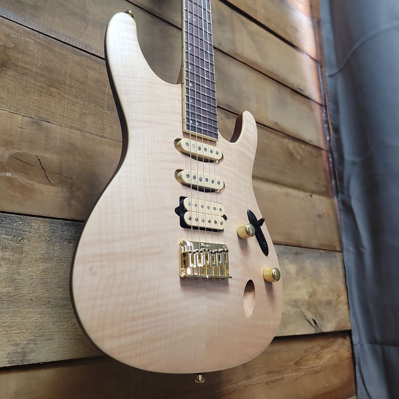 Ibanez S-Series SEW761FM - Natural Flat