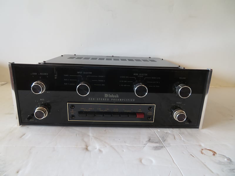 McIntosh C-29 Pre Amplifier 1978-1982 - standard  			