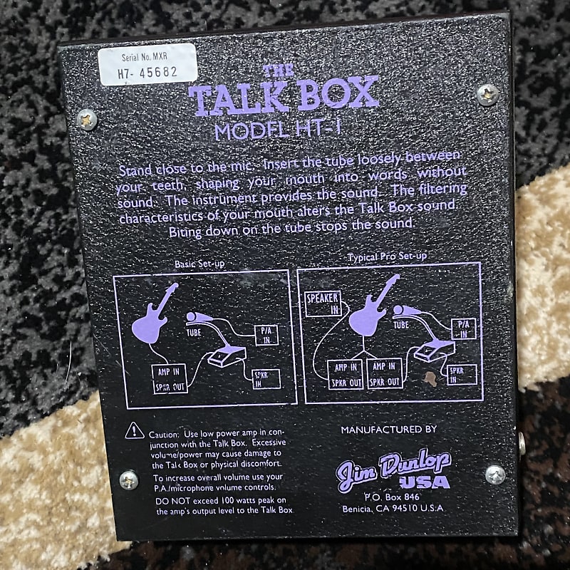 Amazon.co.jp: Dunlop Effect HEIL TALKBOX HT-1 : Musical