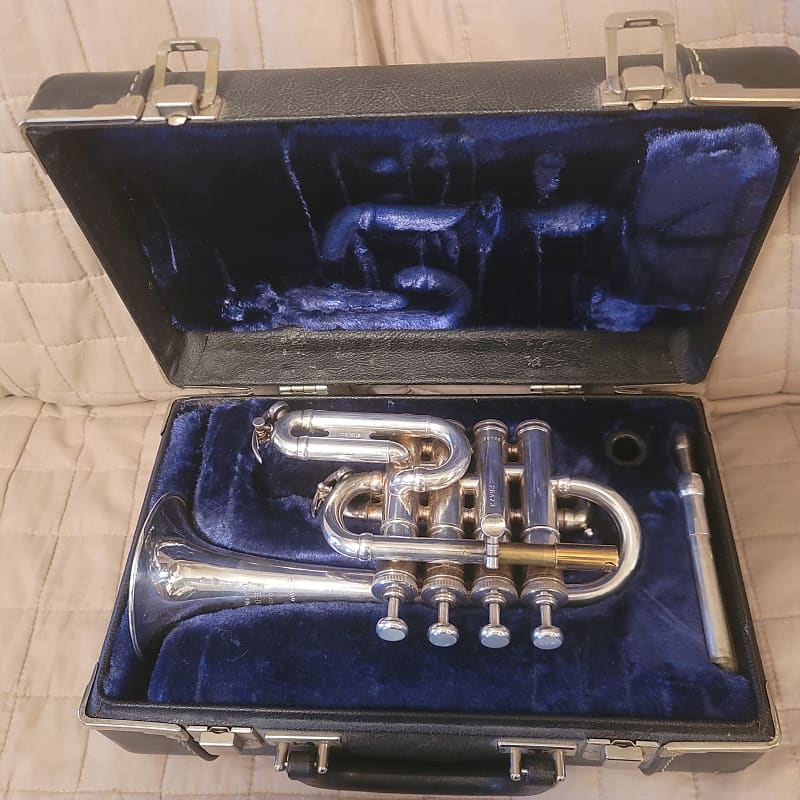 Benge 5 Piccolo Trumpet -  Silver - S# 26473 image 1