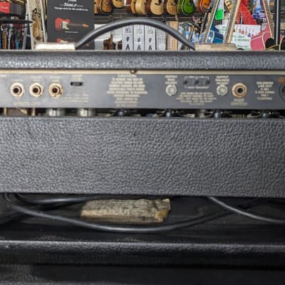 Fender Dual Showman (Red Knob) Guitar Amplifier Head- 25 watt /100 watt amp head image 2