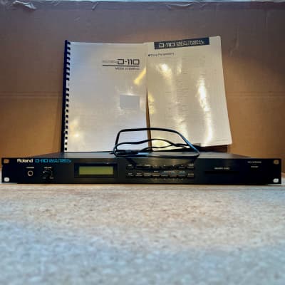 Roland D-110 Multi Timbral Sound Module • Serviced & Warranty