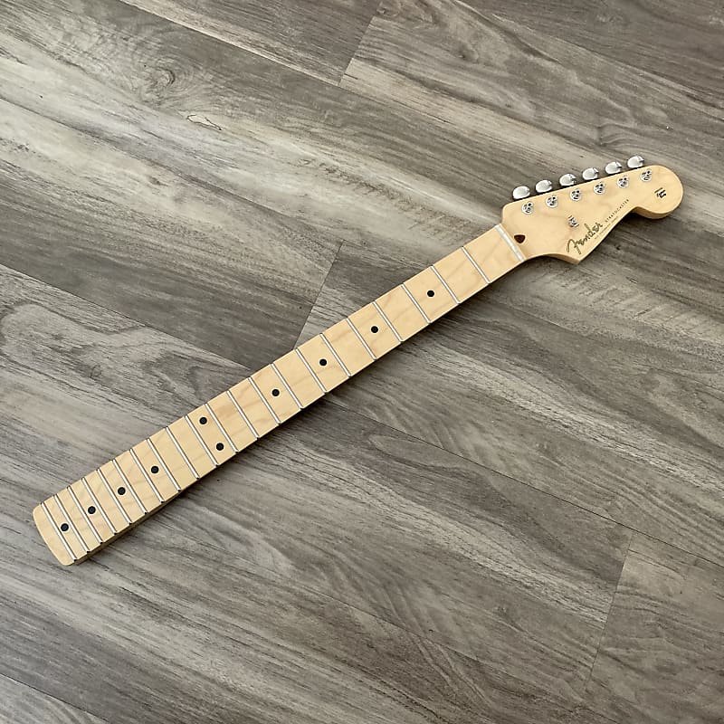 Fender 50’s Stratocaster Neck 9.5” Medium Jumbo Frets Soft V | Reverb