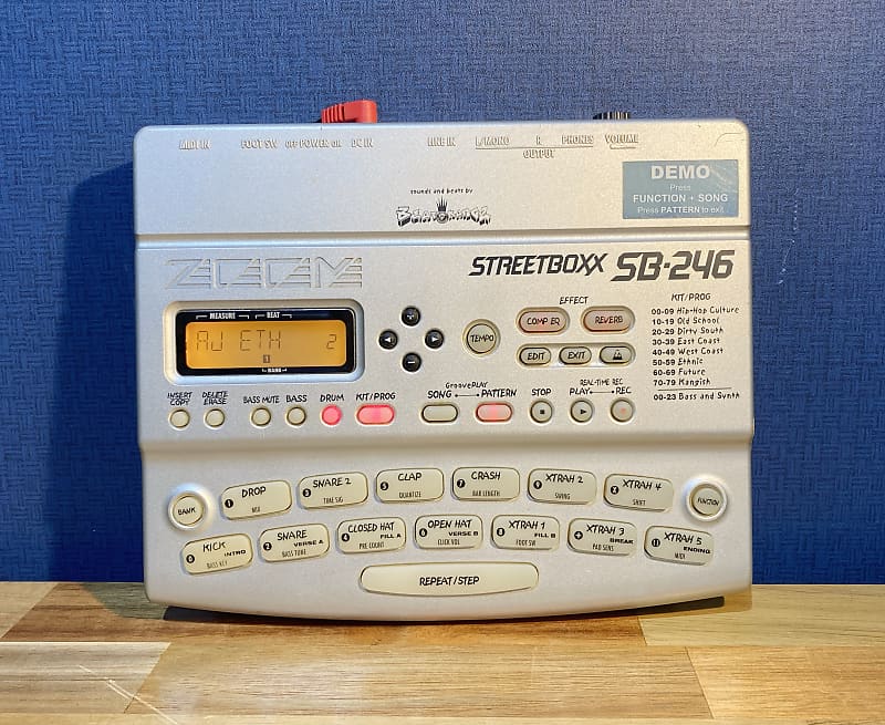 [Ultra Rare!] Zoom StreetBoxx SB-246 Drum Machine