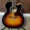 Takamine Model GJ72CE-12-BSB, 12-String Acoustic/Electric Guitar w/ HS Case - Gloss Brown Sunburst