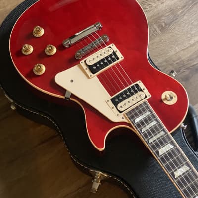 2011 Gibson Les Paul Traditional Pro Trans Red image 7