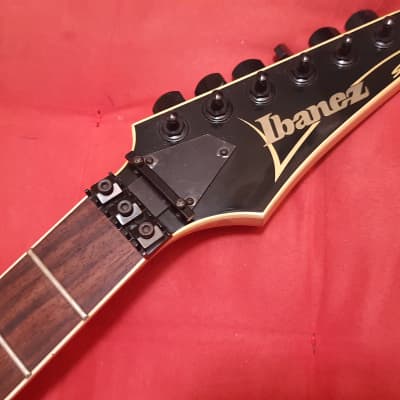 USED Ibanez Guitar S520EX 2008 Metallic Gray Flat Made In Korea image 13