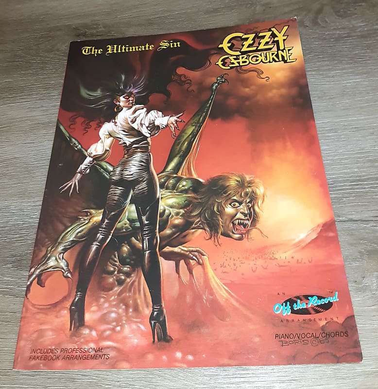 ozzy osbourne tab book