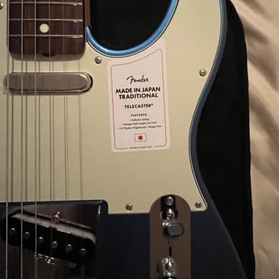Fender Made in Japan Traditional 60s Telecaster Lake Placid Blue