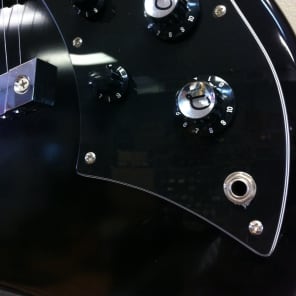 DeArmond by Guild Jetstar Black w/ hardshell case RARE | Reverb