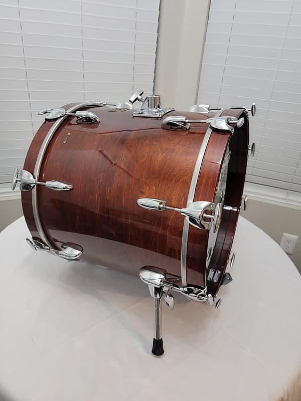 16 x 18 Gretsch USA Custom Bass Drum Jasper Shell 80's Reverb