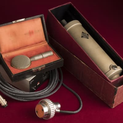 Restored Telefunken Ela MZ 028/1 (Neumann CMV3A) Bottle Microphone Circa 1935 image 4