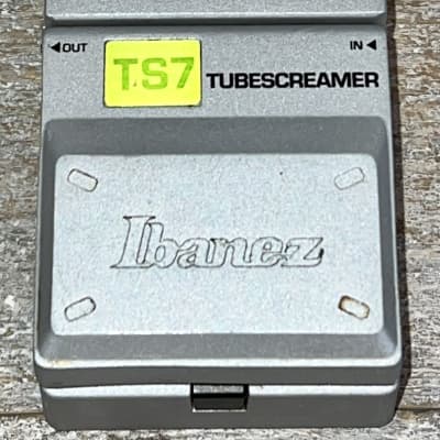 Ibanez TS7 Tube Screamer Gray, Great OD/Distortion Dirt Box , Ships Fast image 1