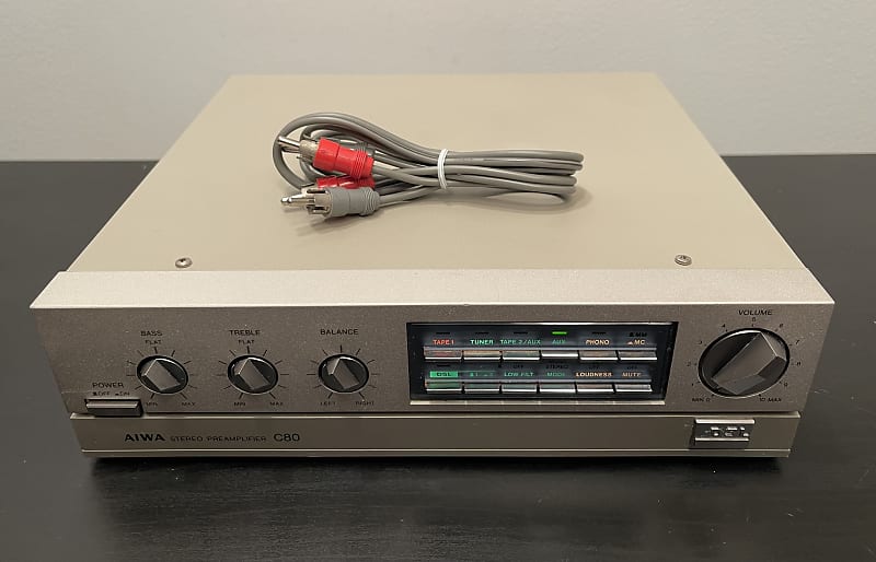 【ジャンク】AIWA C80 P80 アンプ Yahoo!オークション - AIWA アイワ S-C80 コントロールアンプ