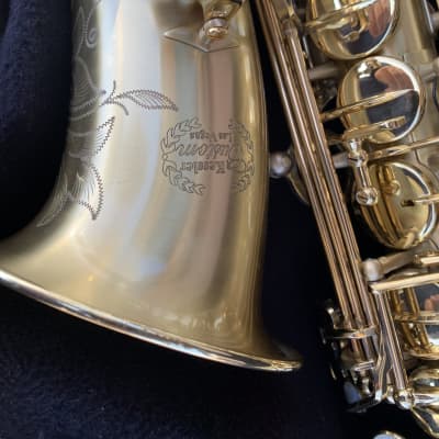 Kessler Custom Matte alto saxophone with case great shape image 2