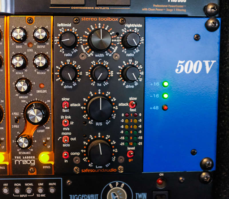 Safe Sound Audio Stereo Toolbox 500 Series Reverb