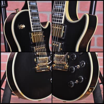 Gibson Les Paul Custom Black Beauty 3-Pickup with Tremolo One Off Special Order Ebony 1984 w/Gibson hardshell Case image 13