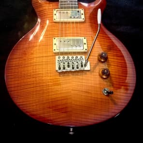 Hamer USA Studio 2006 Washed Ice Tea Flame Top Guitar W/Fralin Pickups & Tremolo & OHSC & COA image 1