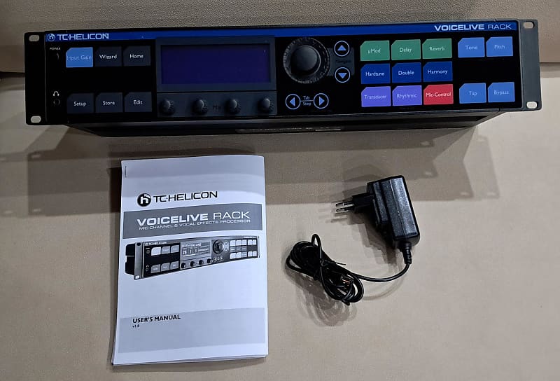 TC Helicon Voicelive Rack Manual, EN, DE, ES, FR, IT, PL, NEW software!!! image 1