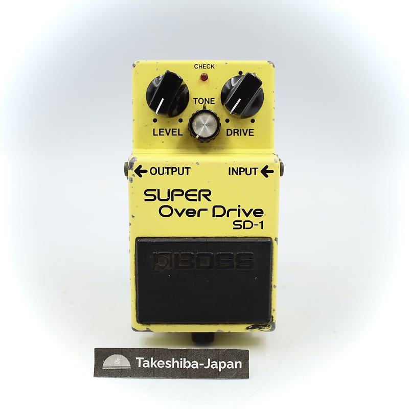 Boss SD-1 Super Overdrive 1981 - 1988 Made In Japan | Reverb Greece