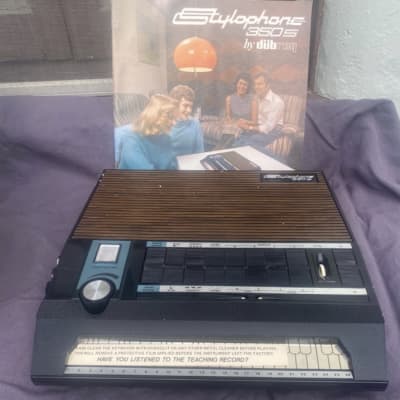 Stylophone  350s Plastic with faux wood finish image 1