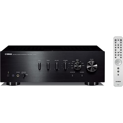 Yamaha A-S701 Integrated Amplifier, 290W Dynamic Power at 2 Ohms, 10Hz-100kHz Frequency Response, Black  			