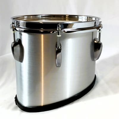 Pearl Championship Series 10" Marching Tom, Brushed Silver (New Old Stock, 2004) image 3