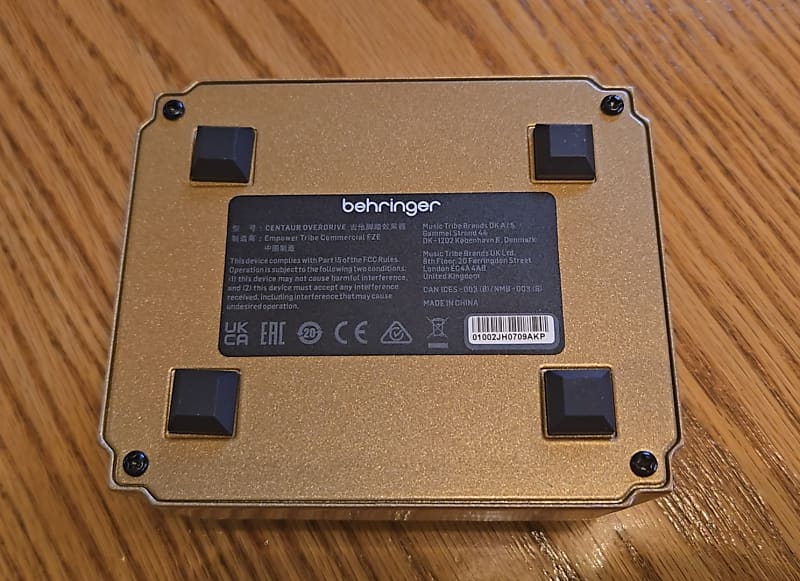 Behringer Centara Overdrive – United States