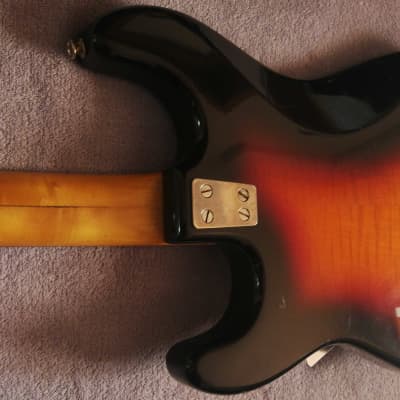 Klira Strat 1970 sunburst vintage and extremely rare guitar made in Germany image 16