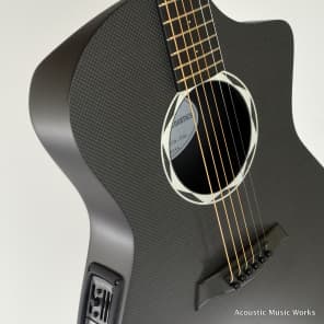 Composite Acoustics Ox Raw Carbon Fiber Guitar, LR Baggs Pickup, Cutaway image 8
