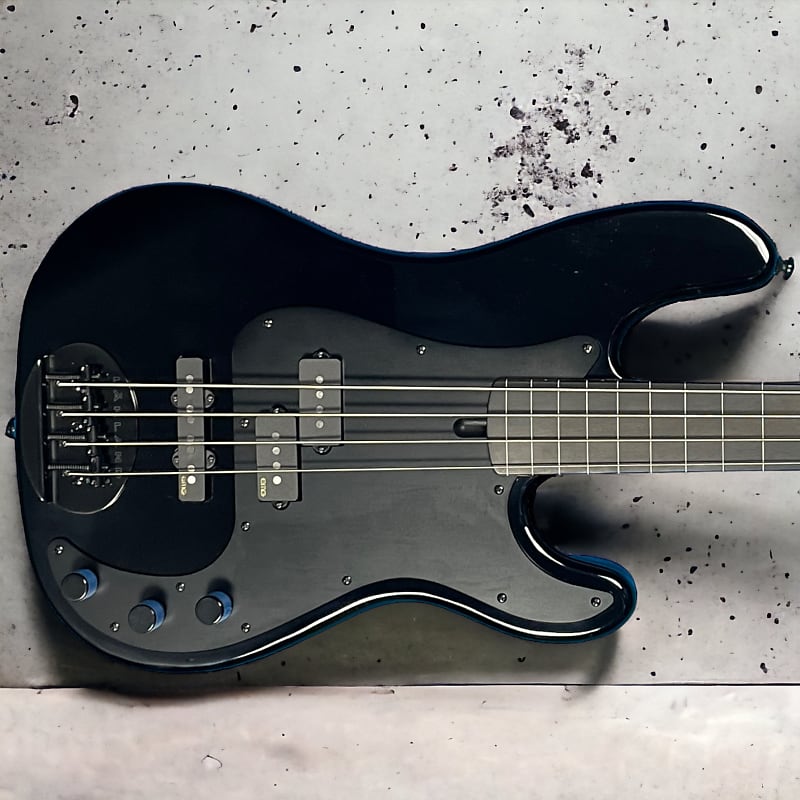 Lakland Skyline 44-64 GZ FRETLESS, Gloss Black / Lined | Reverb Canada