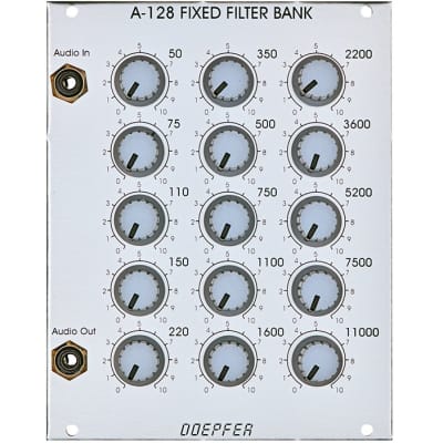 Doepfer  A-128 Fixed Filter Bank Silver image 1