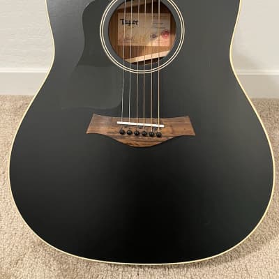 Taylor AD17e American Dream Blacktop acoustic guitar (Lefty / Left Handed) image 1