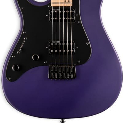 ESP LTD SN-200HT M Left-Handed Electric Guitar, Dark Metallic Purple Satin