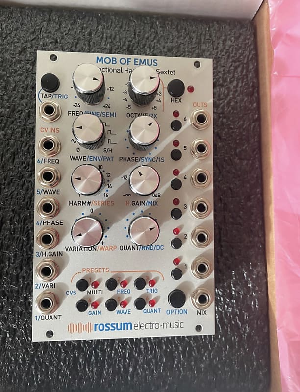 Rossum Electro-Music Mob of Emus Polyfunctional Harmonic Sextet Eurorack  Module