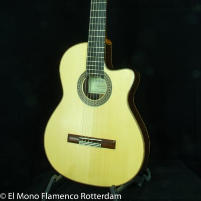 Cashimira 130C Palosanto Thinline Cutaway 2017 Out of Production made in Spain by Joan Cashimira image 3