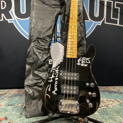 Tom Hamilton's Aerosmith, Custom Made G&L, ASAT Telecaster Bass (TH2 #5) SIGNED! PLUS Stage Worn Leather Pants! AUTHENTICATED! image 1
