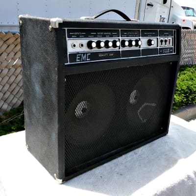 Vintage 70s EMC S110  60 Watt Solid State Guitar Amplifier - PV Music Guitar Shop Inspected, Serviced and Tested - Works / Functions / Sounds and Looks Great - Very Good Condition image 2