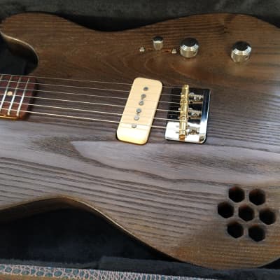 daRibeira  Apis Esquire Tele electric guitar in ash wood w/ Lollar P90 - Made in Portugal image 9