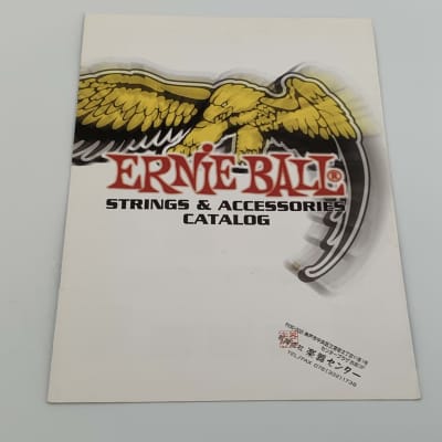 2005 Ernie Ball Strings & Accessories Catalog [Japanese] for sale
