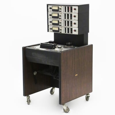 1970s Ampex AG-440 440-4 Vintage 1/2” 4-Track Analog Tape Recording Machine image 3